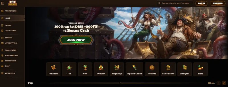 Navigating the Treacherous Waters of Online Gaming with Fat Pirate Casino UK.